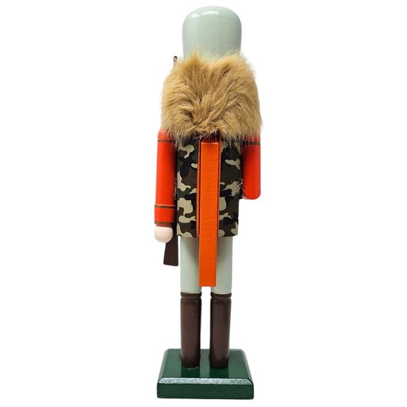 Hunter Nutcracker 14", Hunting Nutcracker, Hunting Themed Decor Gif - Picture 2 of 5